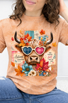 Orange Color Blast Tee