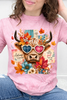 Heart Eyes Highland Cow – "Leaves Fall One by One" Graphic Collection