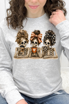 Heather Grey Long Sleeve Gildan Tee