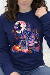 Navy Long Sleeve Tultex Tee