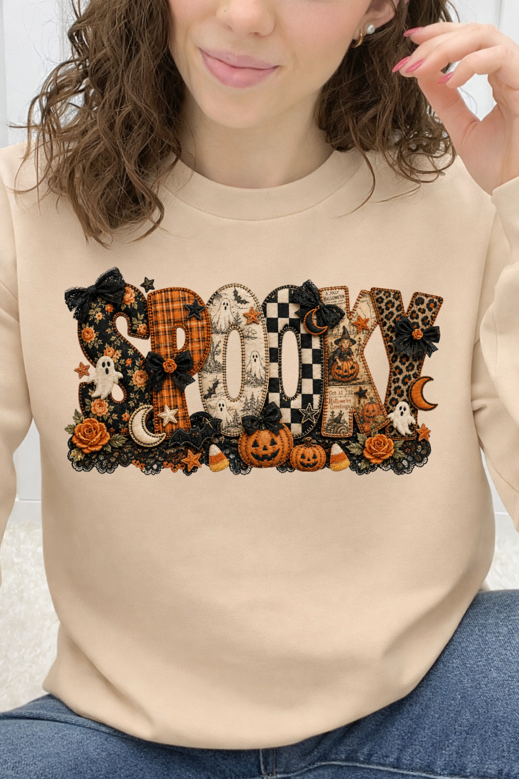 "Spooky" Patchwork Collage Graphic Collection