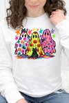 White Long Sleeve Tultex Tee