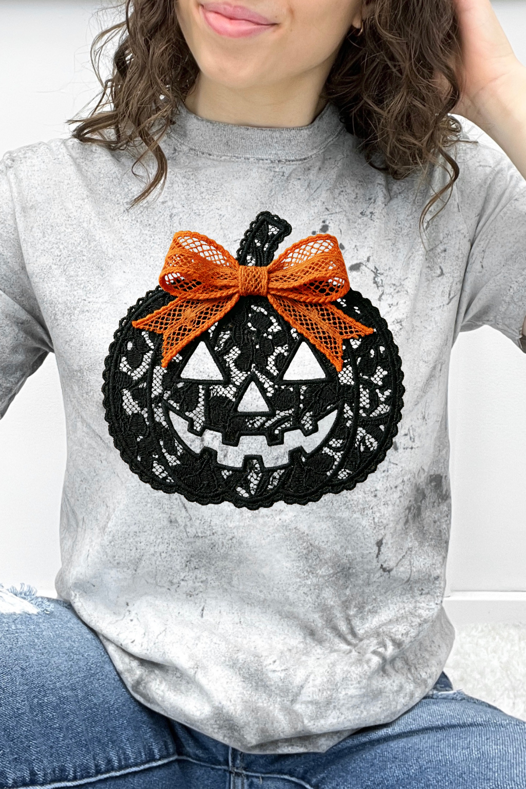 Lace & Bows Jack-O'-Lantern Graphic Collection