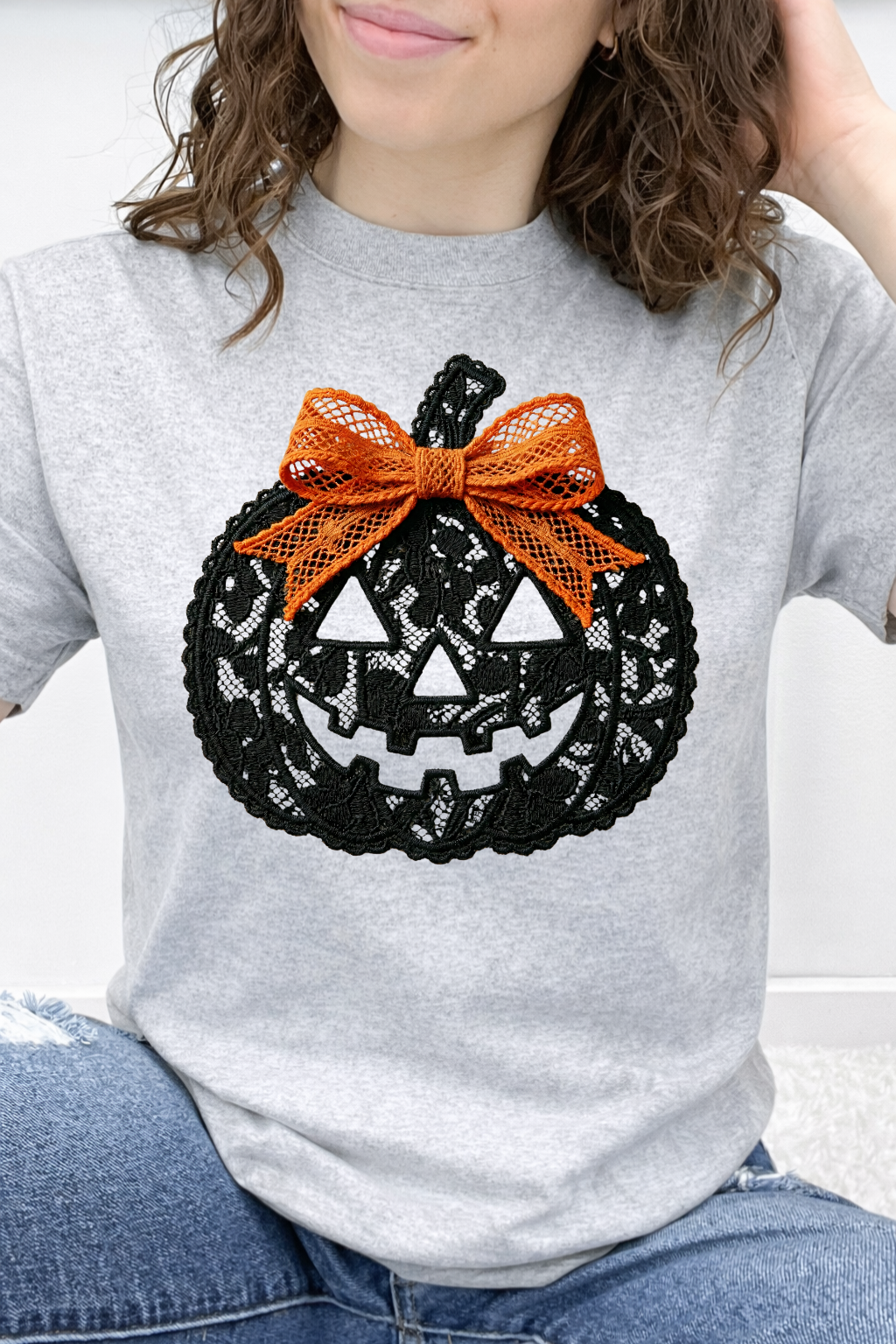 Lace & Bows Jack-O'-Lantern Graphic Collection