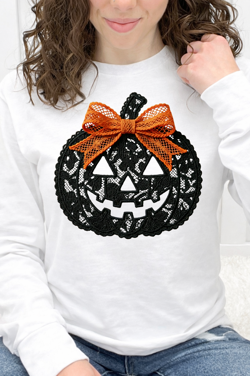 Lace & Bows Jack-O'-Lantern Graphic Collection