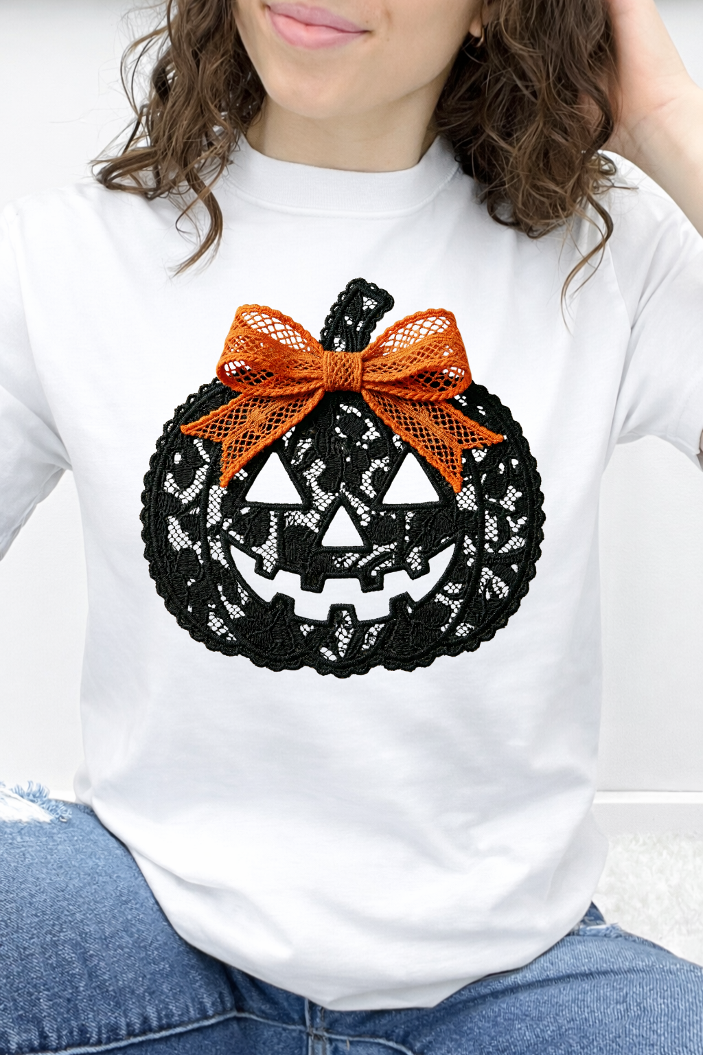Lace & Bows Jack-O'-Lantern Graphic Collection
