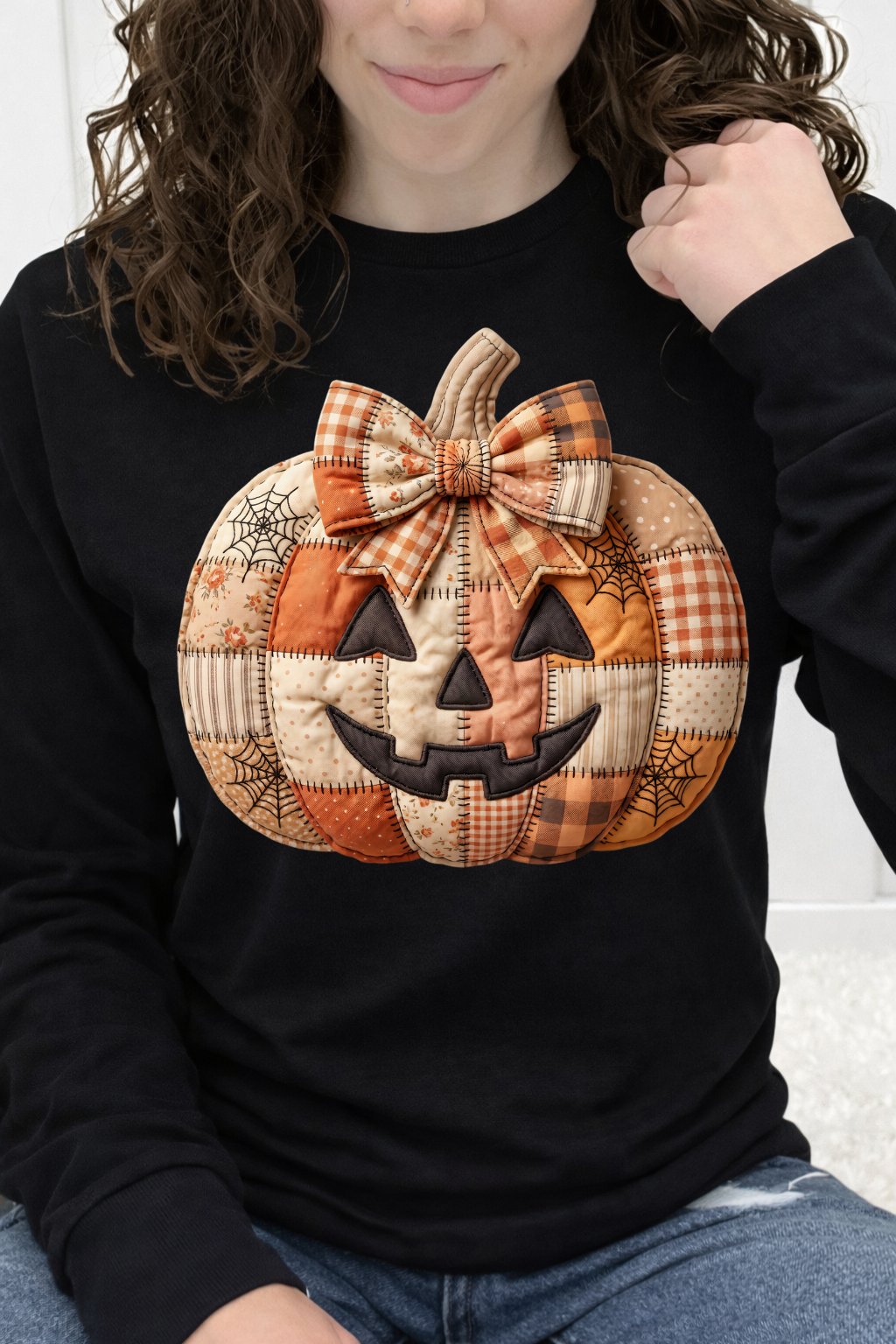 Quilted Bow Jack-O'-Lantern Graphic Collection