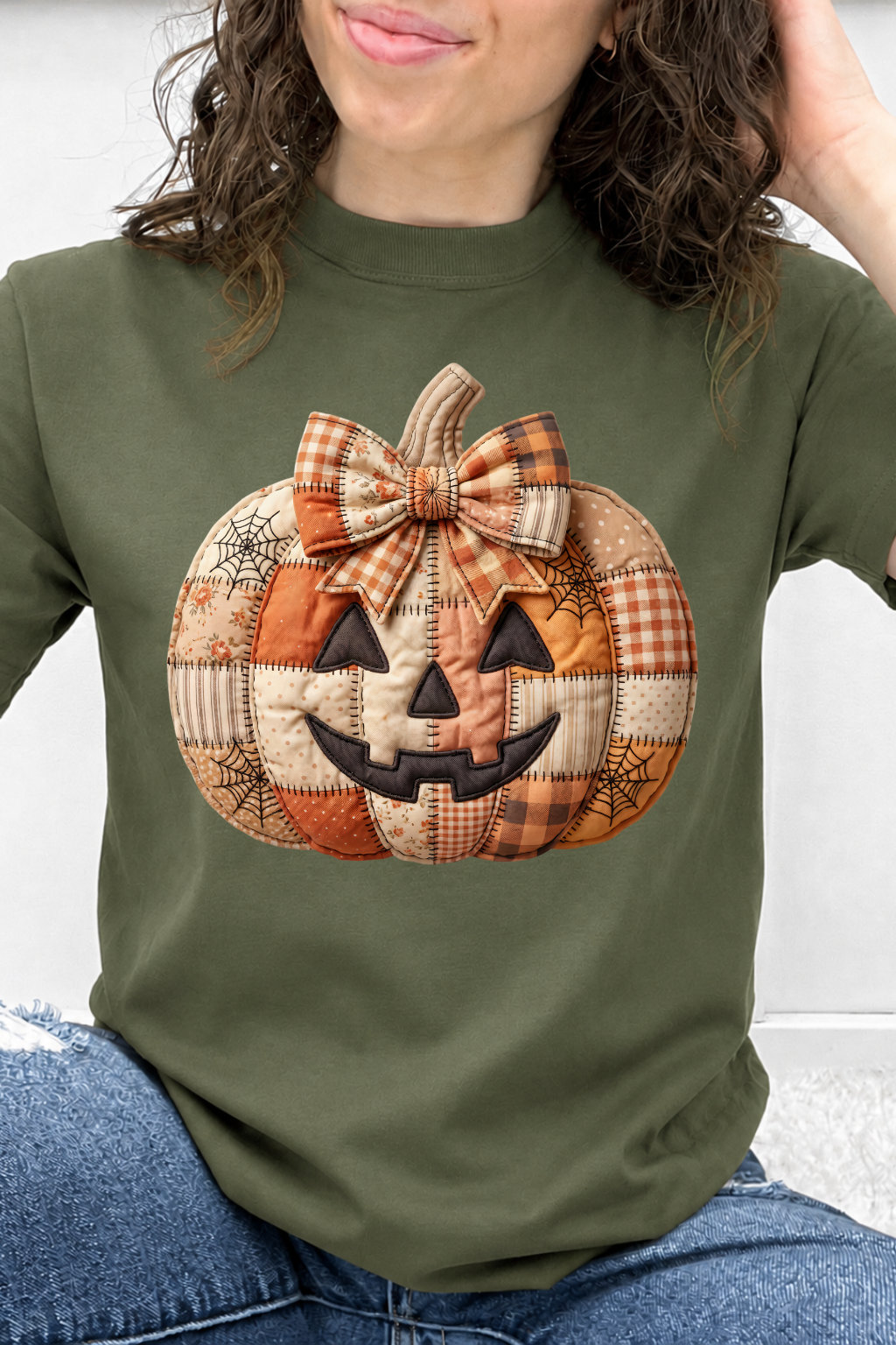 Quilted Bow Jack-O'-Lantern Graphic Collection