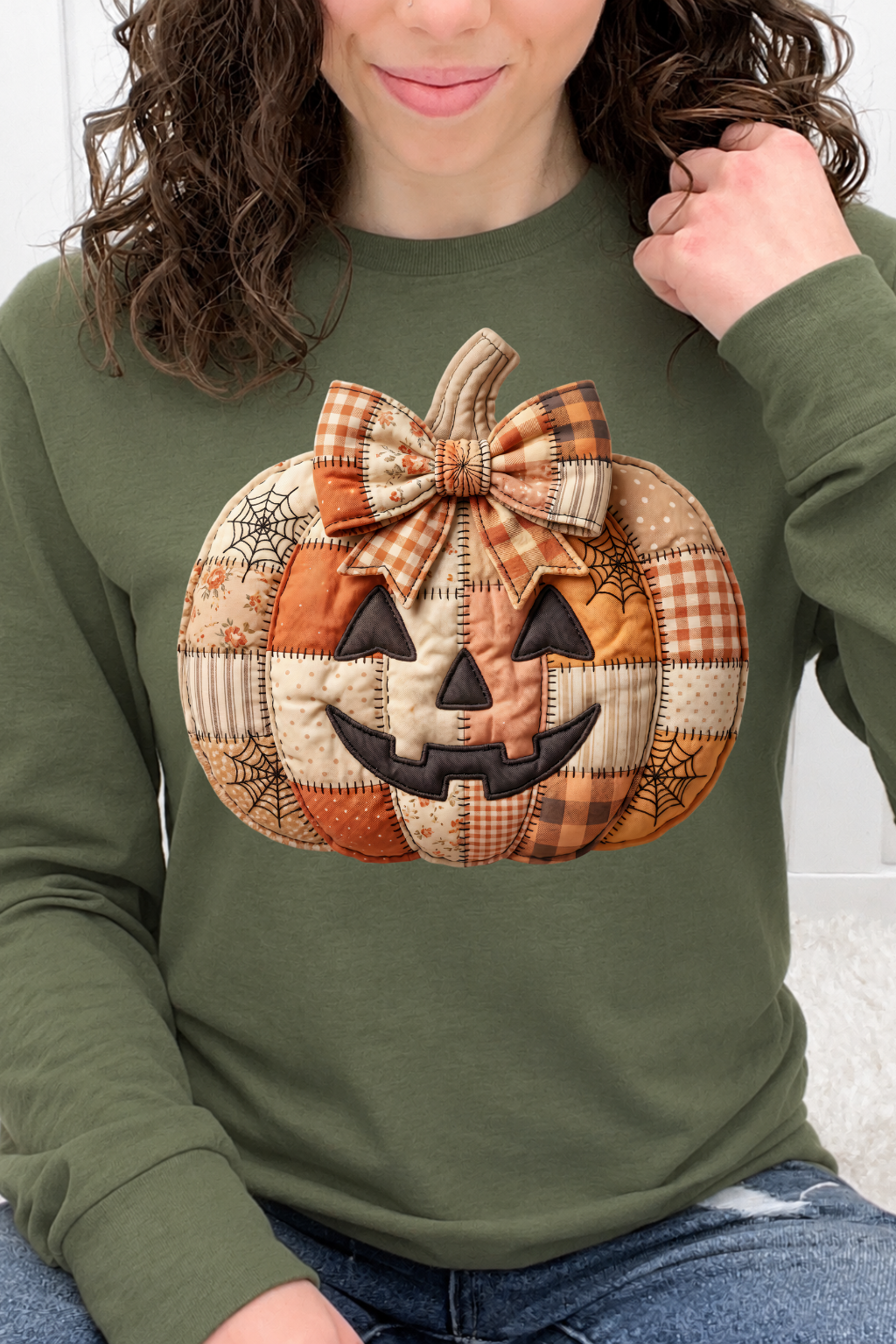 Quilted Bow Jack-O'-Lantern Graphic Collection