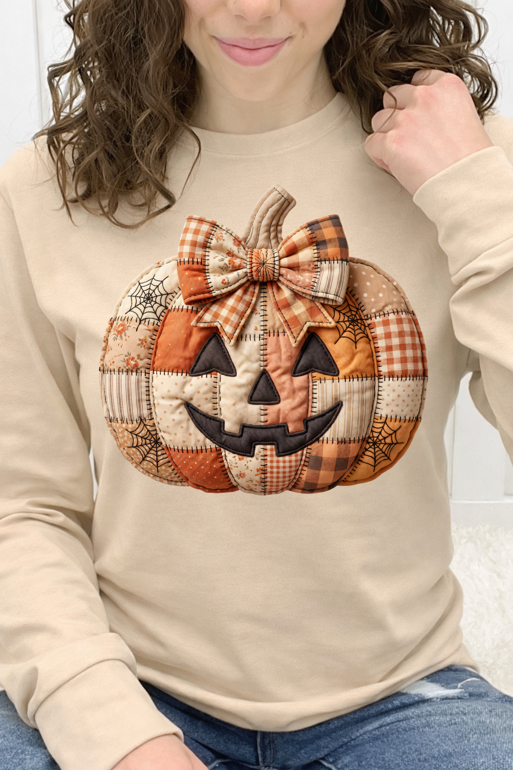 Quilted Bow Jack-O'-Lantern Graphic Collection