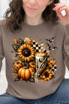 Mocha Gildan Sweatshirt