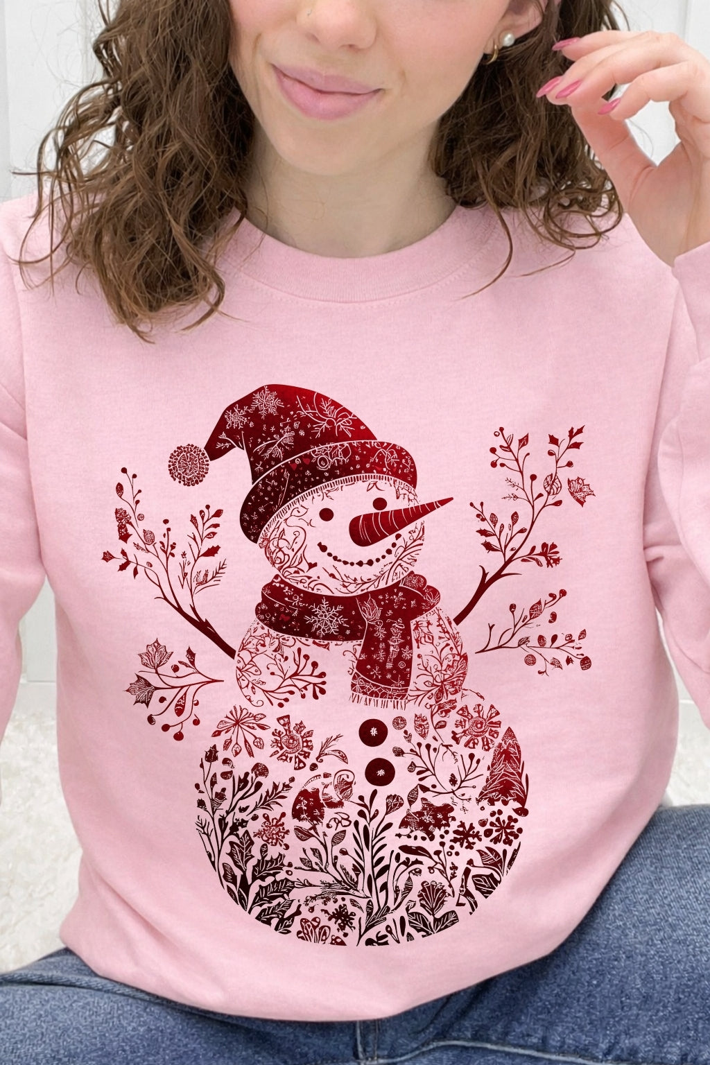 Whimsical Winter Garden Snowman Graphic Collection