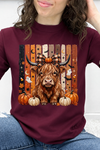 Burgundy Gildan Tee