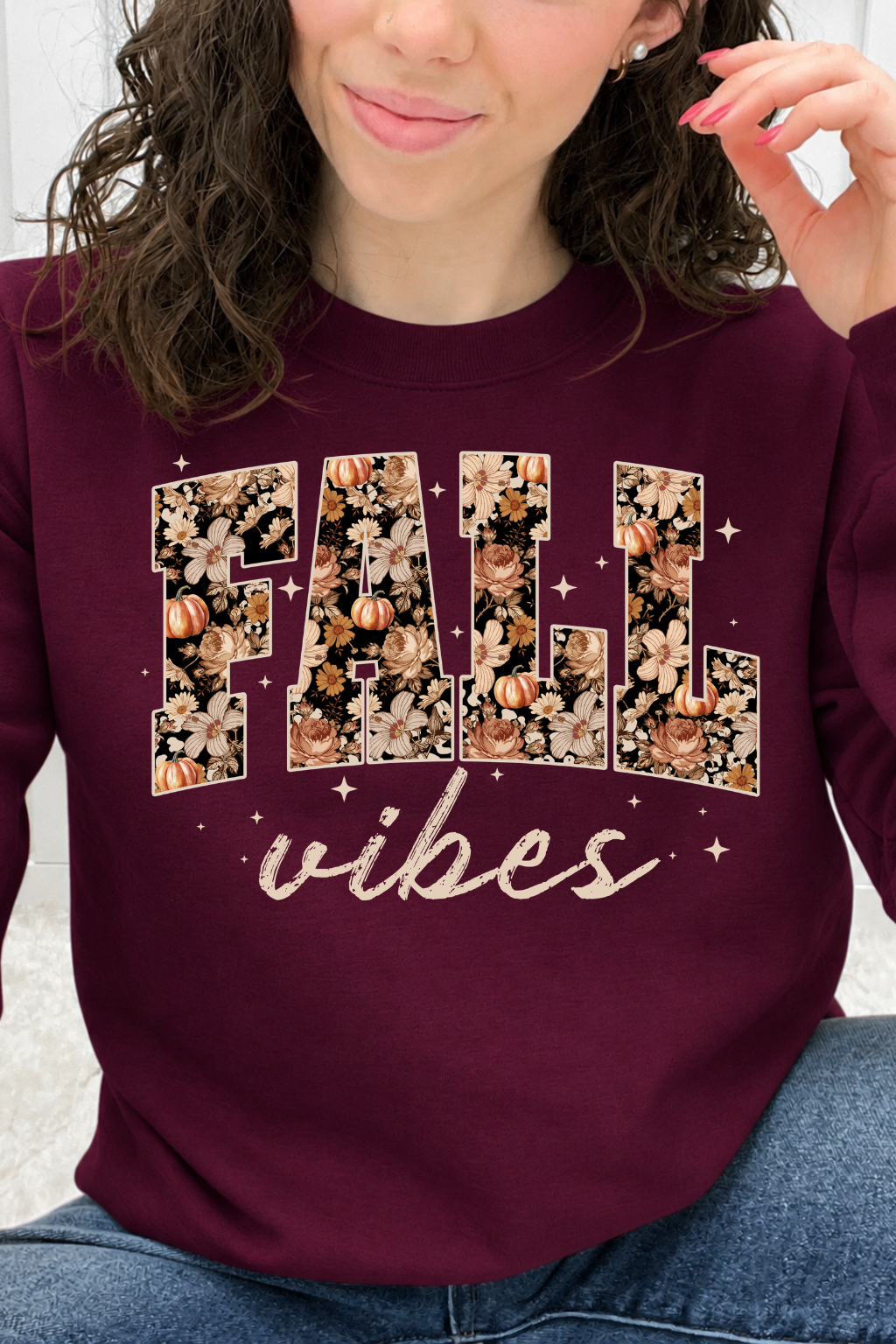 Pumpkins & Petals Fall Vibes Graphic Collection