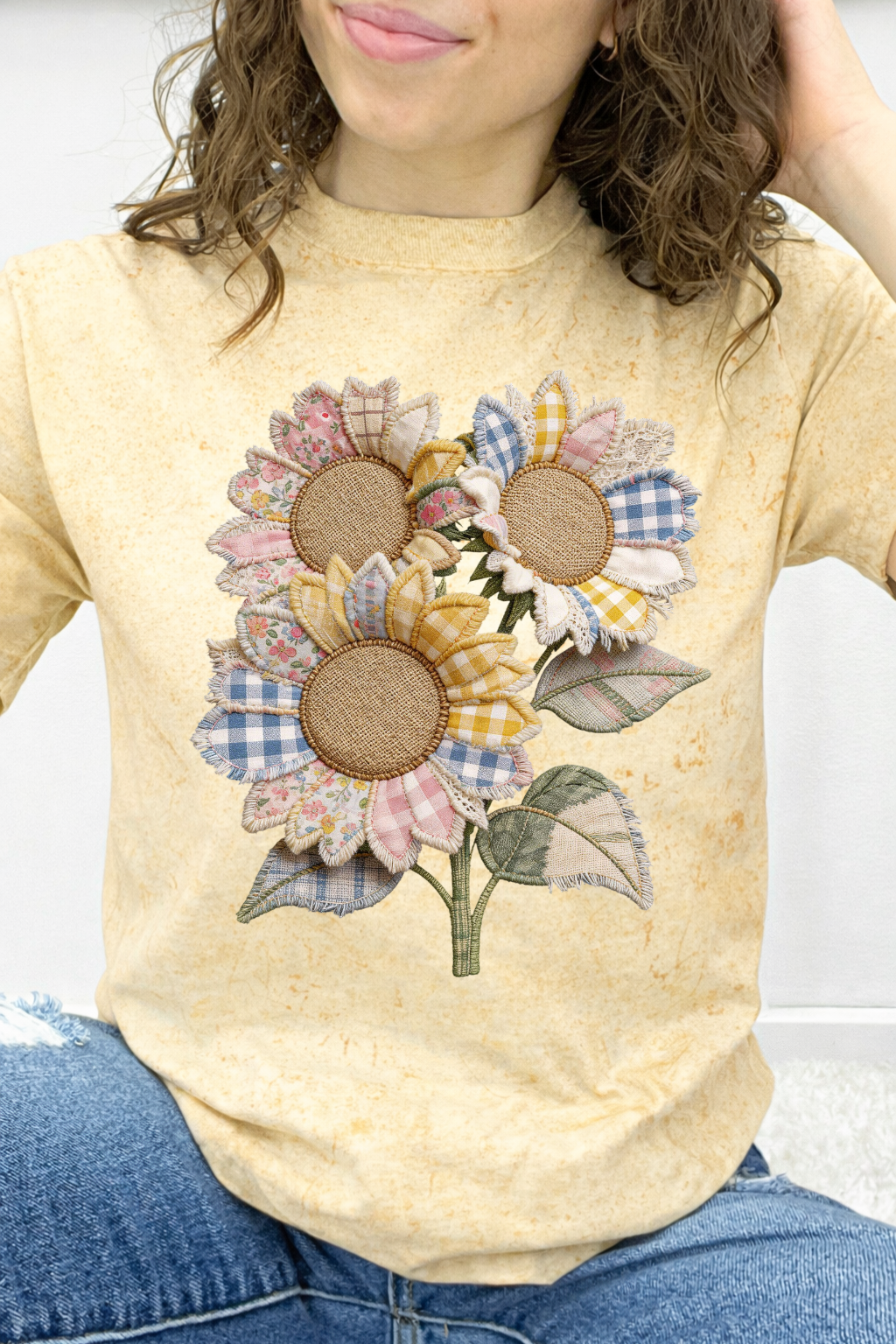 Patchwork Daisy Trio Graphic Collection