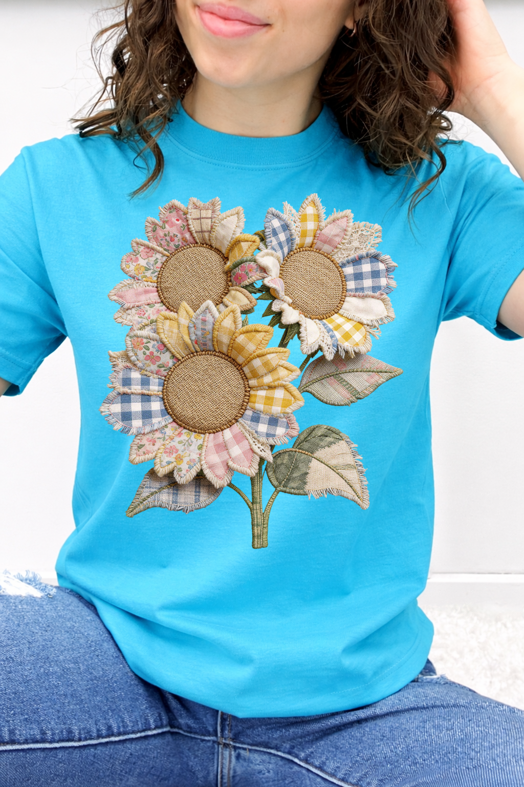 Patchwork Daisy Trio Graphic Collection