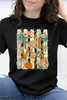 Fall Vibes Striped Florals & Hearts Graphic Collection