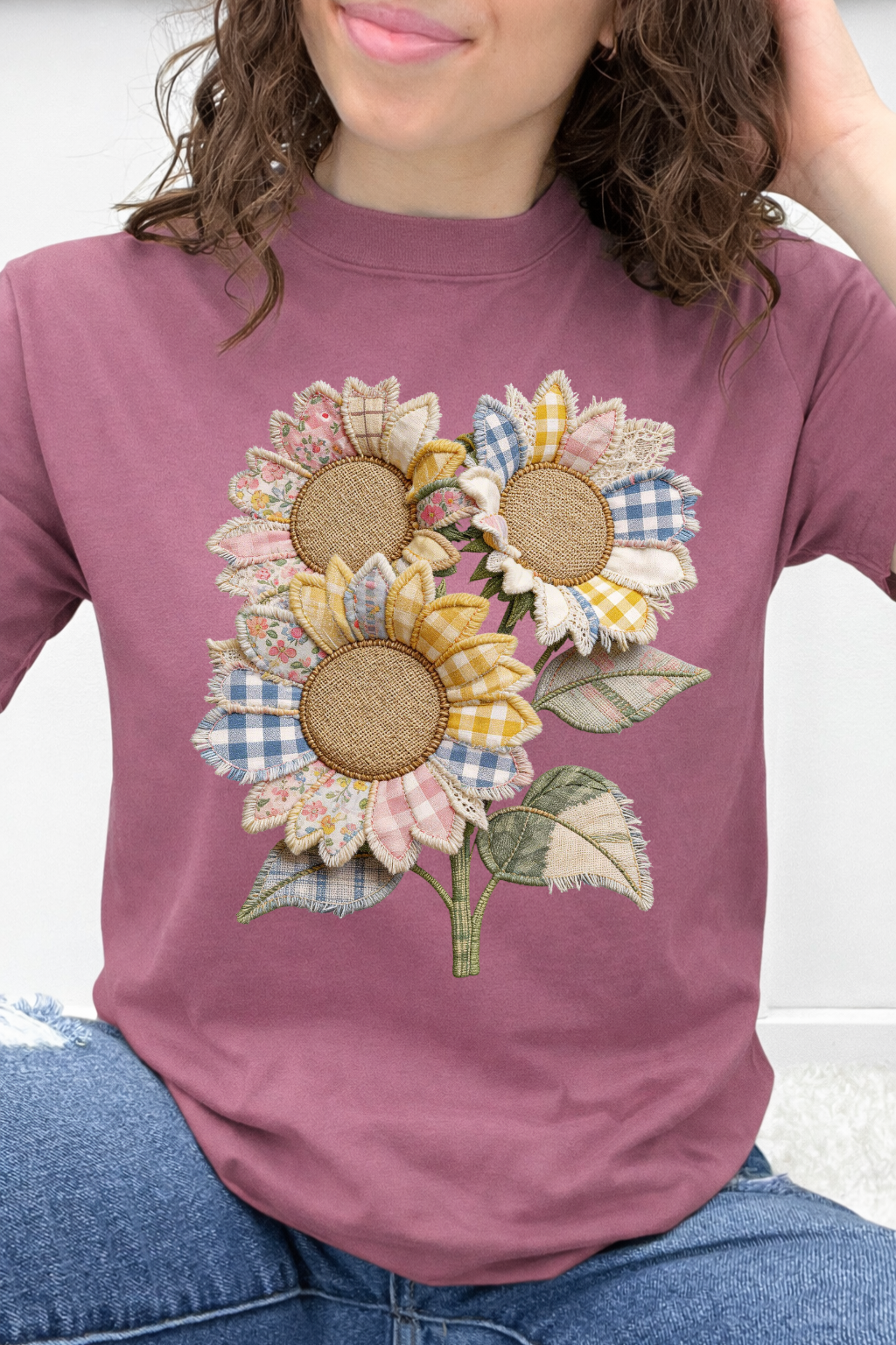 Patchwork Daisy Trio Graphic Collection