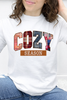 Cozy Season Plaid Patchwork Graphic Collection