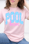 Pink Tultex Tee