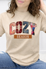 Cozy Season Plaid Patchwork Graphic Collection