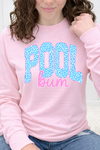 Pink Long Sleeve Gildan Tee
