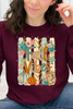 Fall Vibes Striped Florals & Hearts Graphic Collection