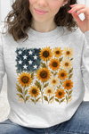 Heather Grey Gildan Sweatshirt