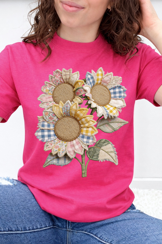 Patchwork Daisy Trio Graphic Collection
