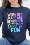 Navy Sweatshirt