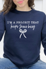 I'm A Project That Keeps Jesus Busy Graphic Collection