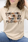 Sand Tultex Tee