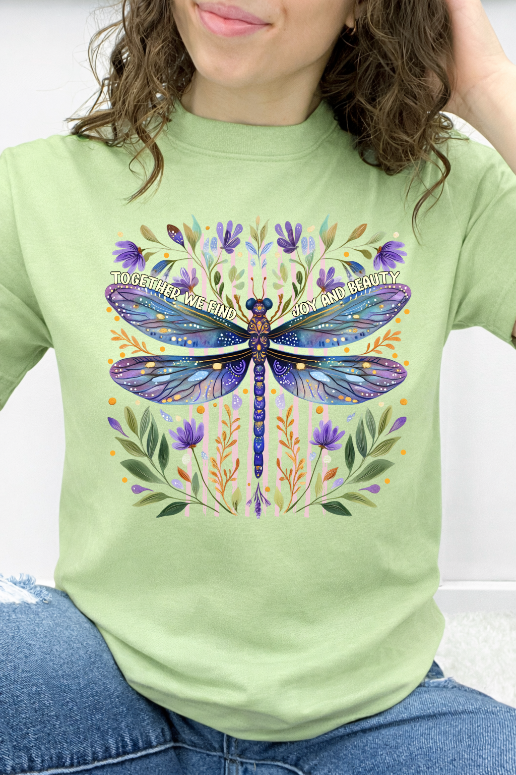 Dragonfly Together We Find Joy and Beauty Graphic Collection