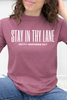 Stay In Thy Lane Petty Proverbs 24:7 Graphic Collection