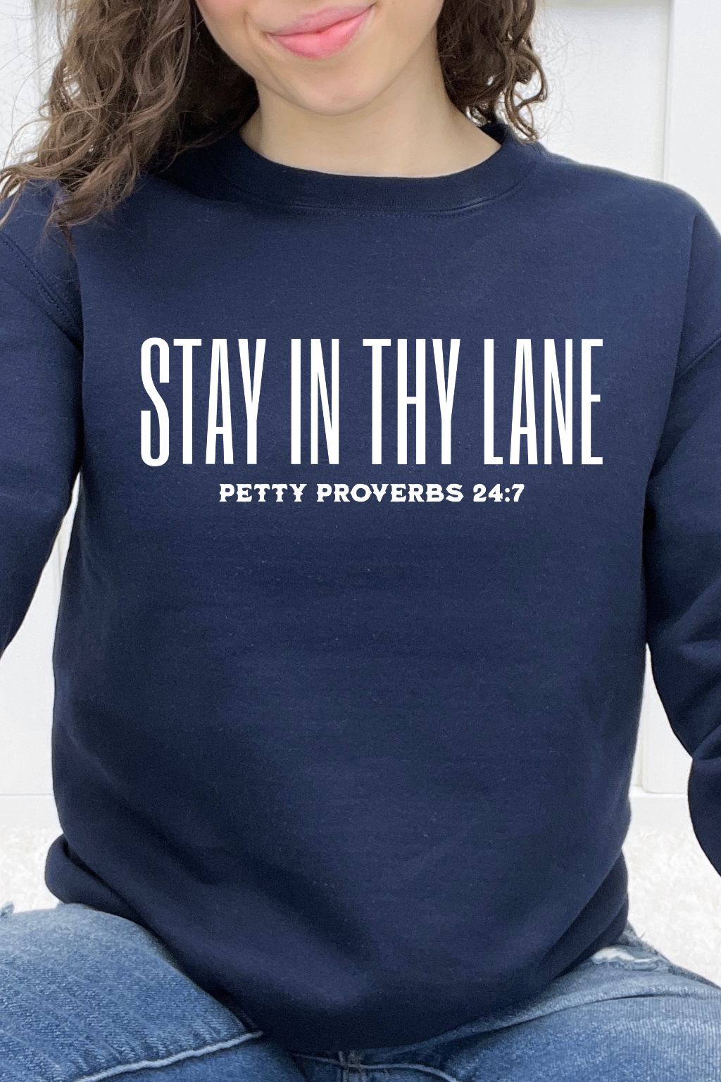 Stay In Thy Lane Petty Proverbs 24:7 Graphic Collection