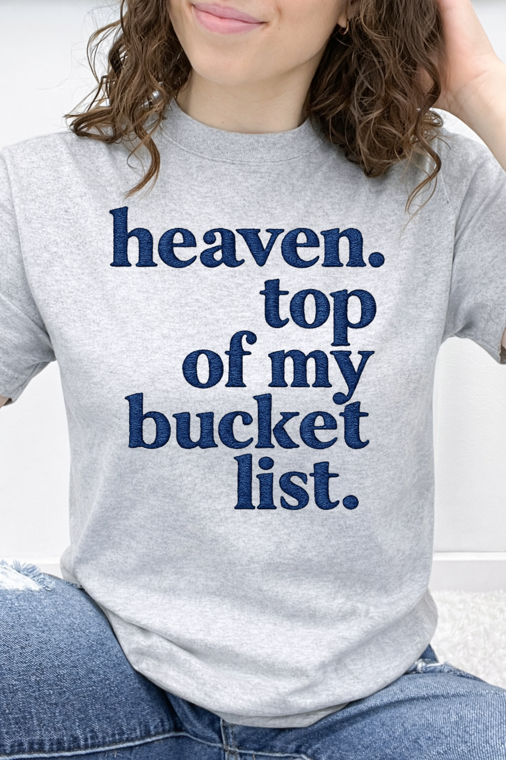 Heaven. Top Of My Bucket List Graphic Collection