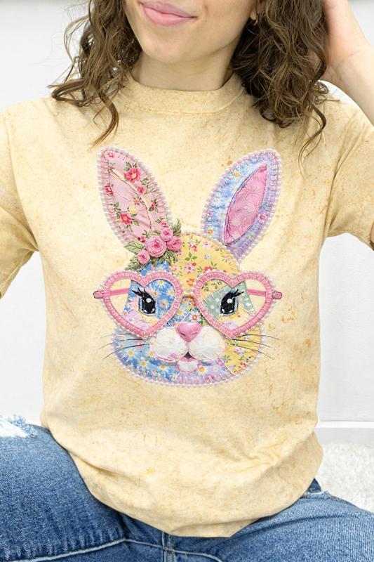 Heart Glasses Bunny Graphic Collection