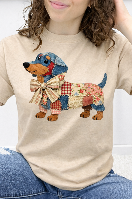 Quilted Dachshund Graphic Collection
