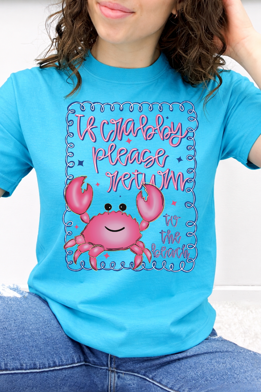 If Crabby Please Return To The Beach Graphic Collection