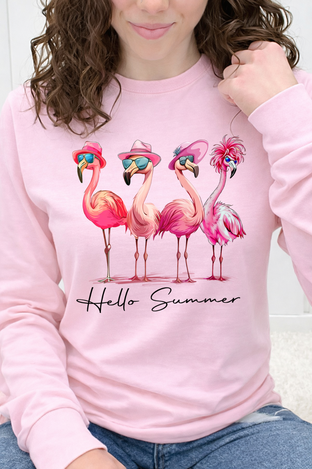 Hello Summer Flamingos Graphic Collection