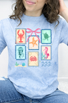 Blue Color Blast Tee