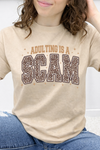 Sand Tultex Tee