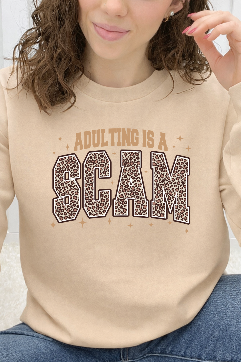 Leopard Adulting Is A Scam Graphic Collection