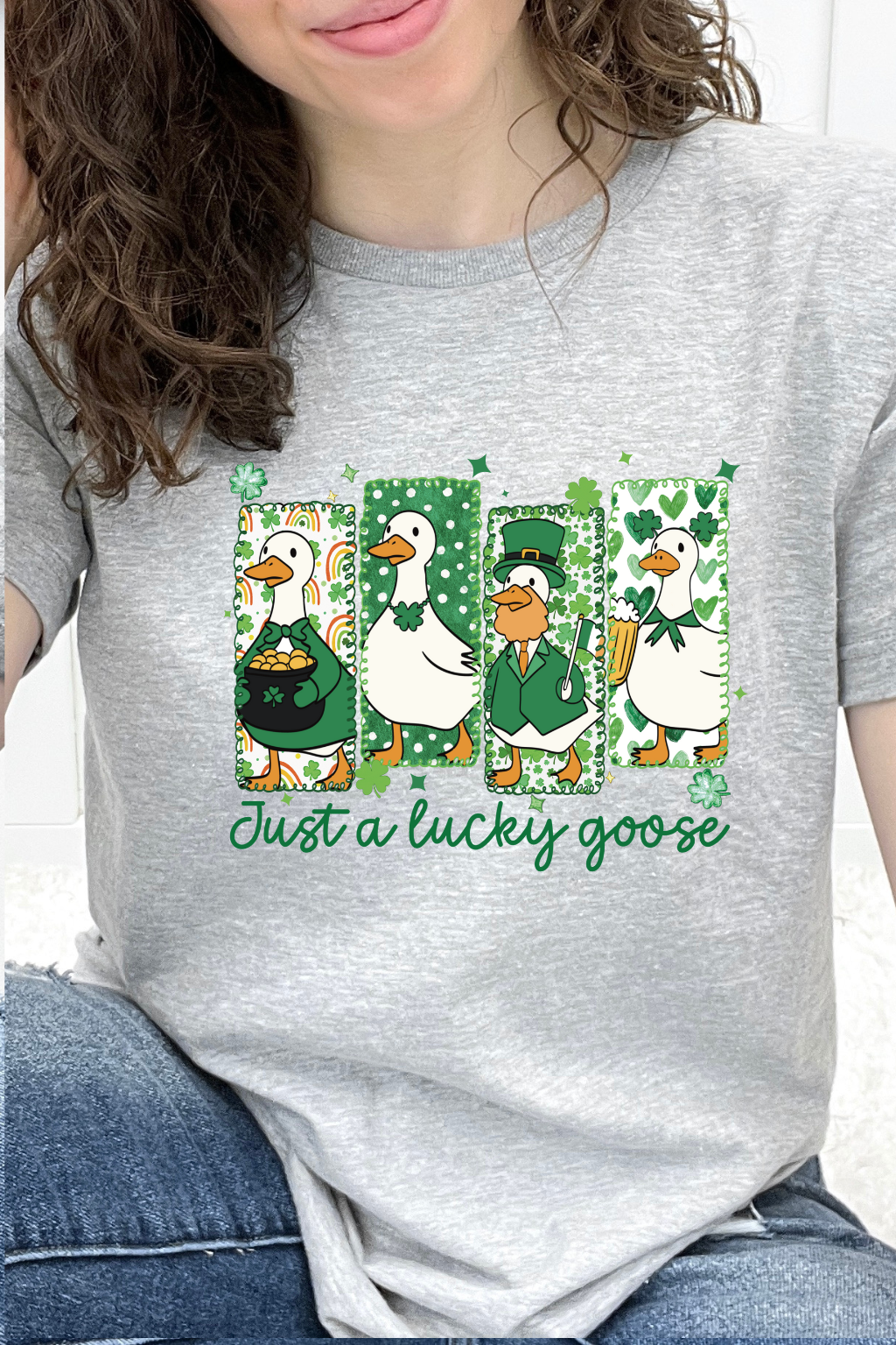 Saint Patrick's Day Lucky Goose Graphic Collection