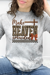 Grey Color Blast Tee