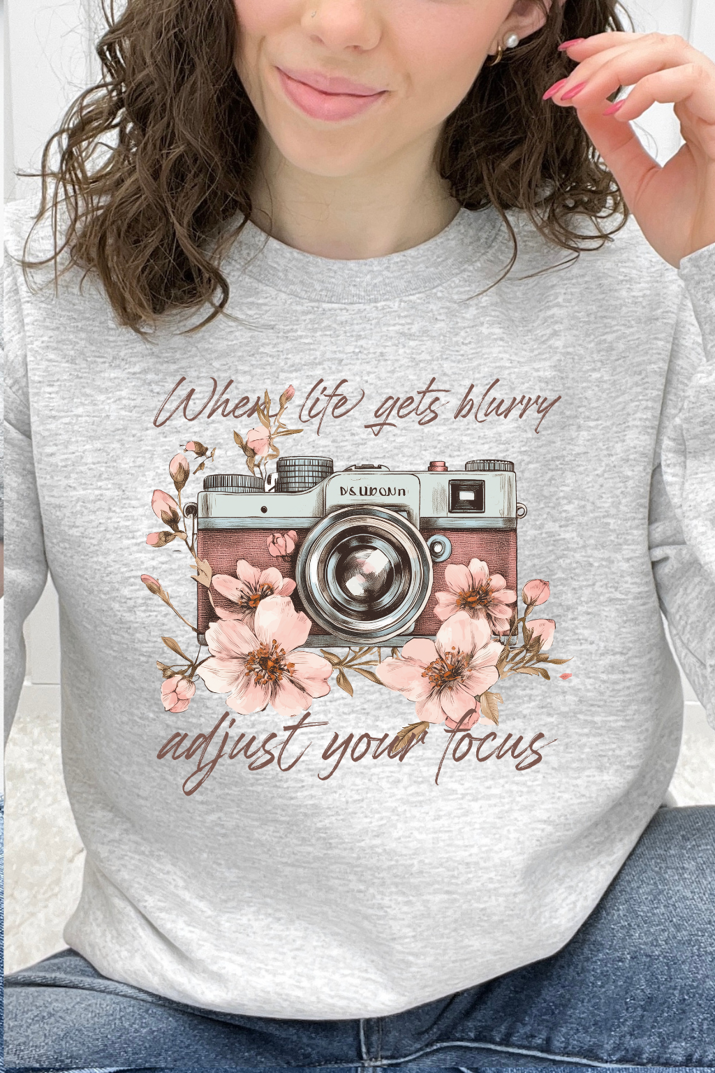 When Life Gets Blurry Adjust Your Focus Graphic Collection