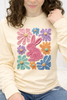 Easter Bunny Faux Yarn Floral Graphic Collection