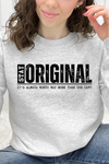 Heather Grey Gildan Sweatshirt