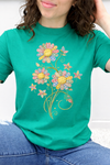 Teal Comfort Colors Tee