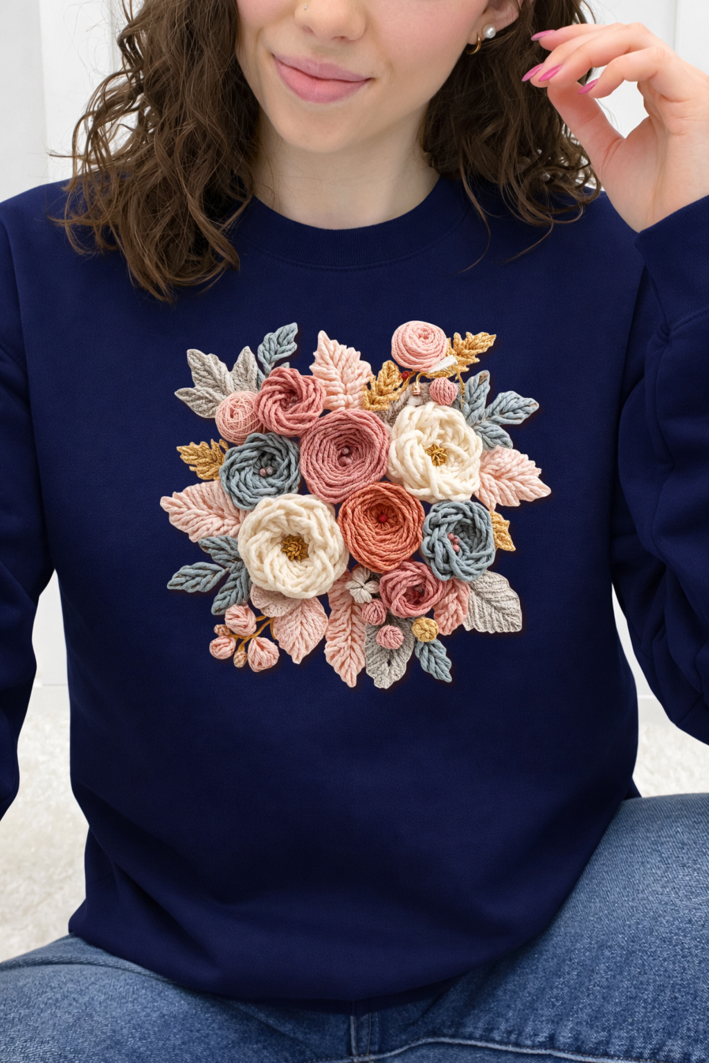 Crochet Bouquet Graphic Collection